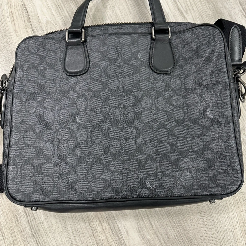 Coach briefcase.